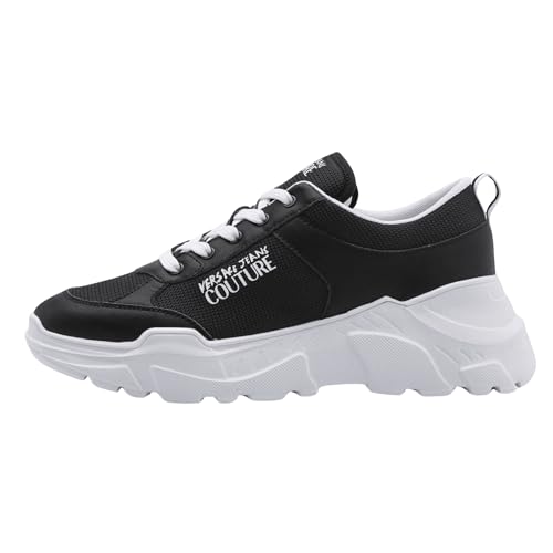 Sneakers Versace 78YA3SC1 (899-BLACK, US Footwear Size System, Adult, Men, Numeric, Medium, 13)