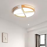 PFRANK Light Luxury LED Ceiling LAMP Creative Flush Mount Ceiling Light 36W Flat Ceiling Lighting Three-Color DIMING Saving CEIGHT S Easy to Install Lighting Fixture Used for Kitchen Bedroom Study