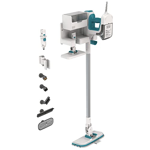 BLACK+DECKER Steamer, 7 Attachments for Multipurpose Cleaning, Includes Storage Wall Mount (BHSM15FX10)