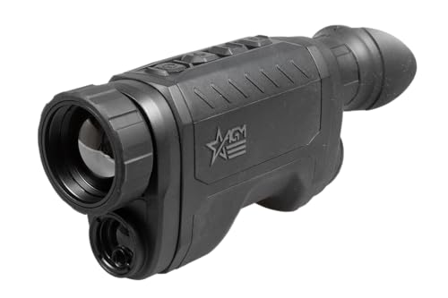 AGM Global Vision ReachIR LRF 35-640 Thermal Imaging Monocular with Built-in Laser RangeFinder, 20mK, 12 Micron, 640x512 (50 Hz) Heat Vision monocular with LRF for Hunting