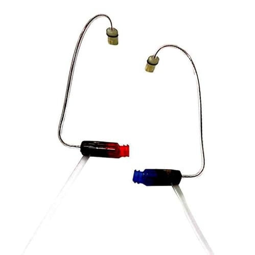 Audique Starkey SnapFit Receiver Wire - Compatible with Starkey Livio, Evolov, Muse, Z and 3 Series Hearing Aids (Left Ear, 60dB, Size 3)