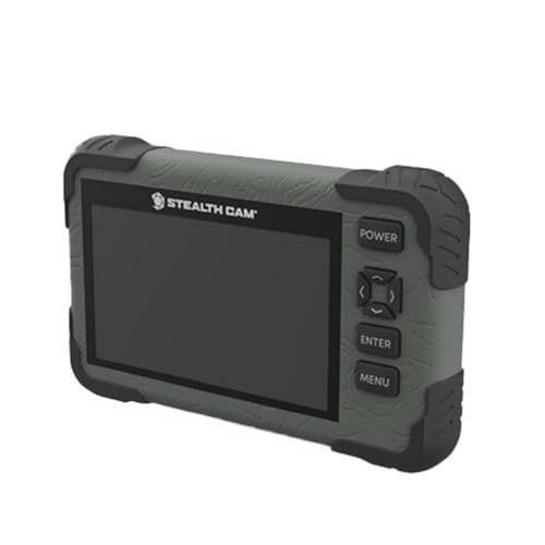 Stealth Cam SD Card Reader/Photo & HD Video 1080P Viewer | Durable Water-Resistant Housing | 4.3" Color LCD Screen | Wrist Lanyard