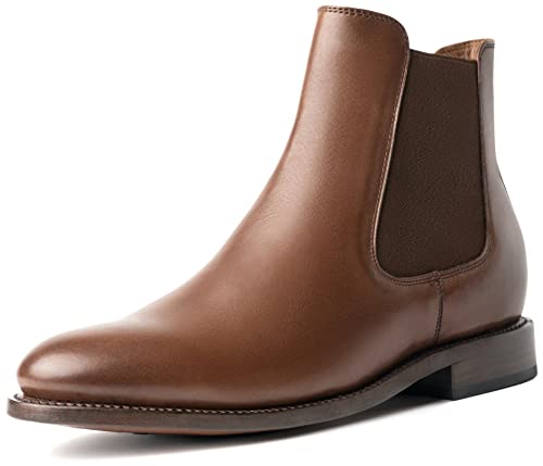 Thursday Boot Company Men's Hickory Cavalier Chelsea Dress Boot, Hickory, 9.5