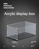 TIANQING Acrylic Display Case for LEGO 10278 Building Blocks Model, Transparent Display Box, SIZE: 30*30*40CM(The Model NOT Included) (2MM(With mirror))