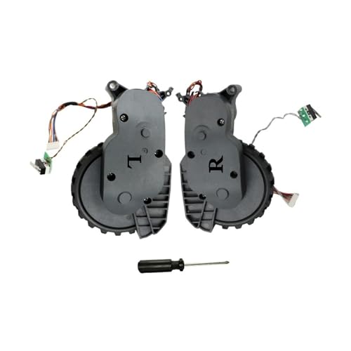 KAFTKO Vacuum Cleaner Left and Right Wheel Motor Module. Compatible for Roborock S5 Max/ S6 Pure/ S65 MaxV/ S6 Max/S7 MaxV (Color : R+L)