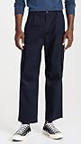 PS Paul Smith Men's Loose Fit Cargo Trouser, Very Dark Navy