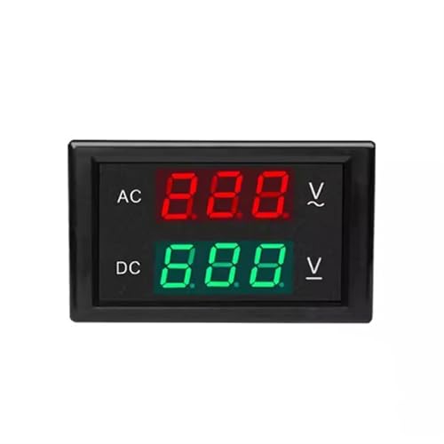 AC DC Digital Display Voltmeter AC110V 250V DC 0-100V 600V Dual Purpose Meter DL85-2030 1Pcs(AC80-150V DC0-600V)