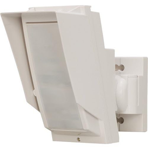 Wireless Outdoor Curtain PIR Motion Sensor, 80 ft Range, High Mount Security Detector
