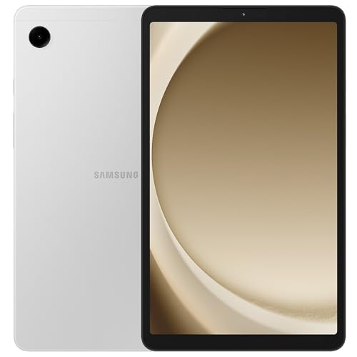 SAMSUNG Galaxy Tab A9 (64GB, 4GB, Wi-Fi Only) 8.7" Android Tablet, All Day Battery, Octa-core (6nm), Dual Speakers, International Model - X110 (256GB SD Bundle, Silver)