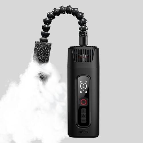 Portable Smoke Machine Handheld Fog Machine w Remote Control Fogger - ULANZI FM01 FILMOG Ace Portable Fog Machine for Photography, Outdoor Events, Parties, Stage Effects, Weddings, R001