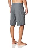 Quiksilver mens Manic 22 Inch Length Cargo Pocket Boardshort Swim Trunks, Iron Gate, 34 US