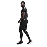 BUYJYA 5Pcs Men's Compression Pants Shirt Top Long Sleeve Jacket Athletic Sets Gym Clothing Mens Workout