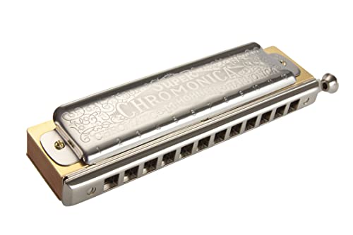 Hohner Super Chromonica Chromatic Harmonica, Key of E