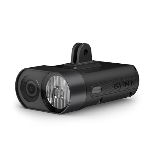Garmin Varia™ Vue, Cycling Headlight and 4k Camera, Light Intensity up to 600 Lumens, Crystal-Clear Video Recording, Incident Detection While Cycling