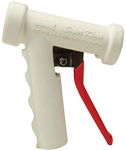 Dixon Valve LWSG-W, Lite Washdown Spray Nozzle Brass w/White Cover