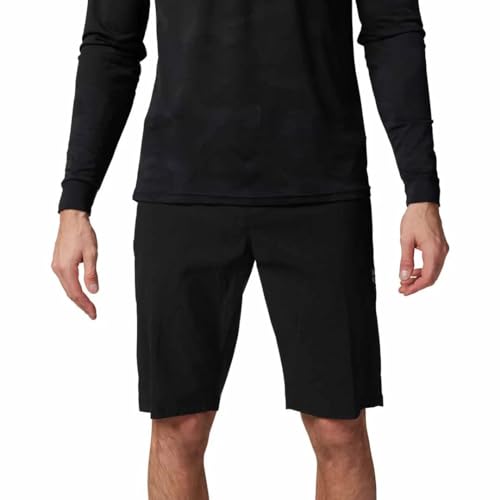 Fox Racing Men's Ranger Mountain Bike Short with Liner, Black, 36