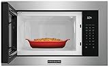 Frigidaire PMBS3080A 24 Inch Wide 2.2 Cu. Ft. 1100 Watt Built In Microwave with Sensor Cook - Stainless Steel