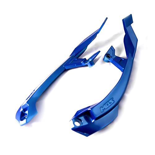 AK Aerodynamic Rear Grab Handle Compatible with Yamaha Zuma/BWS/BWS FI 125 2016-2021 (Racing Blue)