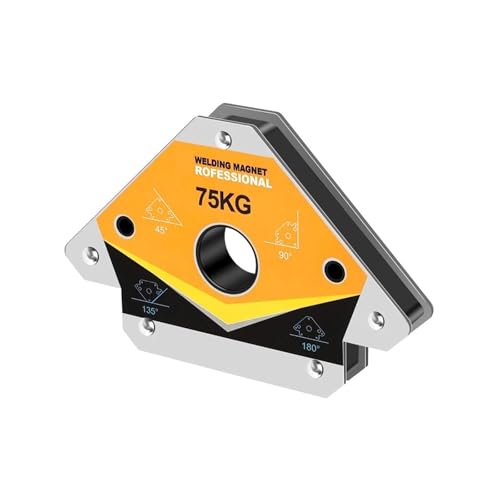 BNLUKQTST 25/55/75KG Magnetic Welding Holder Welding Corner Multi-Angle Solder Arrow Magnet Weld Fixer Welding(55kg)