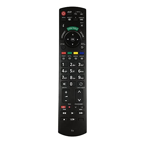 Replacement Remote Control for Audio/TV/Projector for N2QAYB000752 for Panasonic TV N2QAYB000753 N2QAYB000572