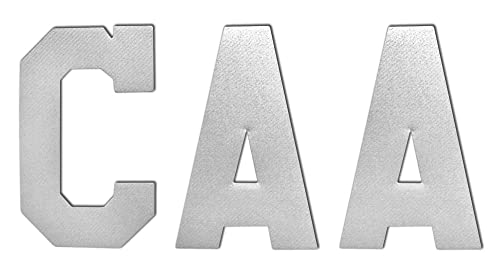 A&R Sports Captain Letters, White