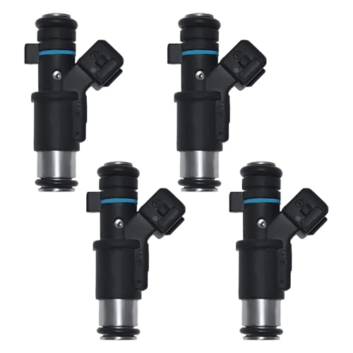 4 Pcs Fuel Injectors 01F002A 0280156357 Compatible For Peugeot 206 306 307 Peugeot 106 206 306 Partner Citroen Berlingo C2 Fuel Injector