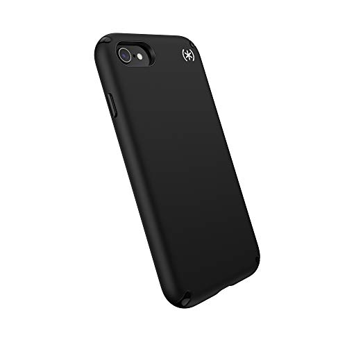 Speck Products Presidio2 PRO iPhone SE (2022)| iPhone SE (2020)| iPhone 8| iPhone 7 Case, Black/Black/White (136209-D143)