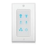 Homewerks 7148-01-AX Smart Bathroom Fan with Alexa Voice Assistant Color Changing LED Light and Bluetooth Speakers 110 CFM 1.5 Sones