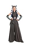 KoleGoe Womens Ahsokaa Tano Costume Halloween SW Cosplay Outfit for Adult,XLarge