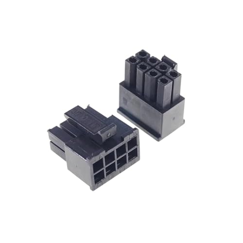 100Pcs 5557 8 Position Molex ATX CPU 8 Pin Male Plug Housing 4.20 Mm Pitch Computer Pci-E Pcie Power Connector Plastic Shell