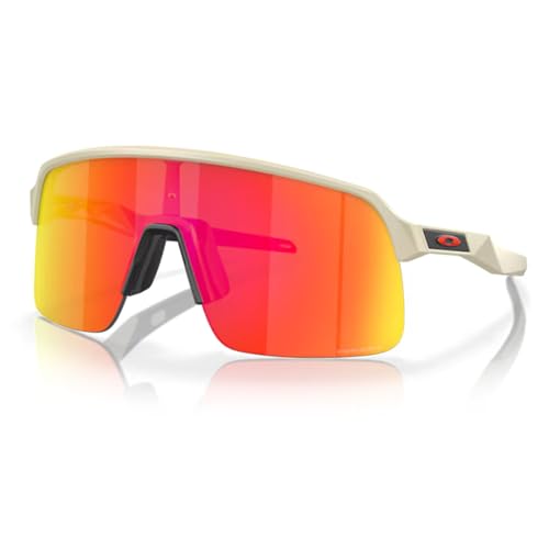 Oakley Sutro Lite OO9463 946359 39MM Matte Sand/Prizm Ruby Shield Sunglasses for Men + BUNDLE Accessory Leash + Designer iWear Kit