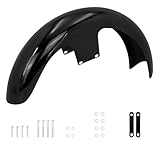 21 inch Front Fender Vivid Black Motorcycle Wrap Mudguard for Bagger Models Fit for Harley Touring Road King Electra Glide Street Glide 120/R21