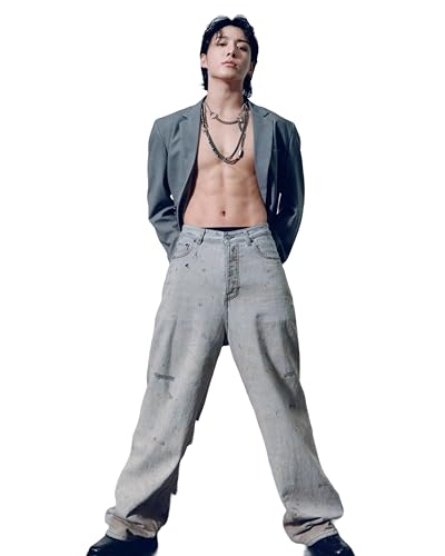 Jungkook BTS K-POP Korean LIFESIZE Cardboard Standup Standee Cutout Poster Display Prop
