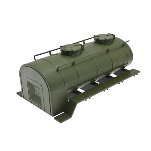 illuevagrun DIY RC Car Accessories Oil Tanks Trailer Chassis Spare Wheel Kit for WPL B-36 B36K B24 Kit Military Truck RC Car Spare Parts 4X4 1:16 Off-Road Truck Parts (Oil Tanks)