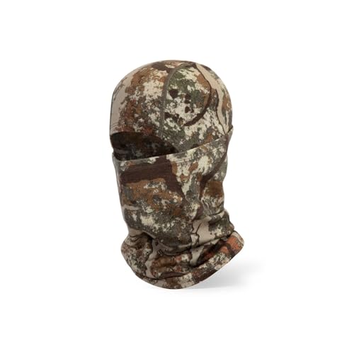 First Lite Wind River Balaclava - Warm Merino Wool Camo Hunting Face Mask - First Lite Specter - One Size