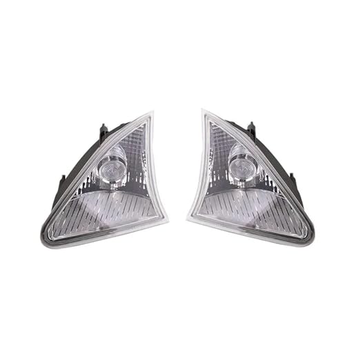 KJXUCOKT 2Pcs Left&Right Front Triangle Headlights Side Lights No Bulb Compatible For Mercedes-Benz R-Class V251 W251 2006-2017 Front Parking Lamps