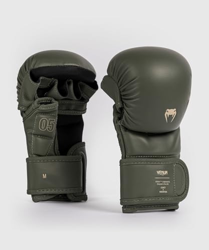 Venum Impact Evo MMA Sparring Gloves - Military Green - Large/X-Large