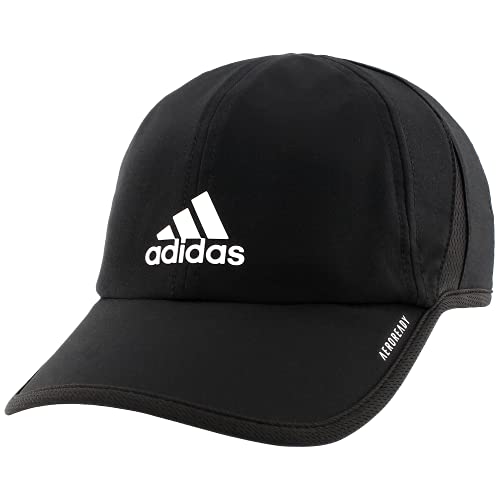 adidas Superlite, Athletic Caps, Running Hat Men, Black/1.0, One Size
