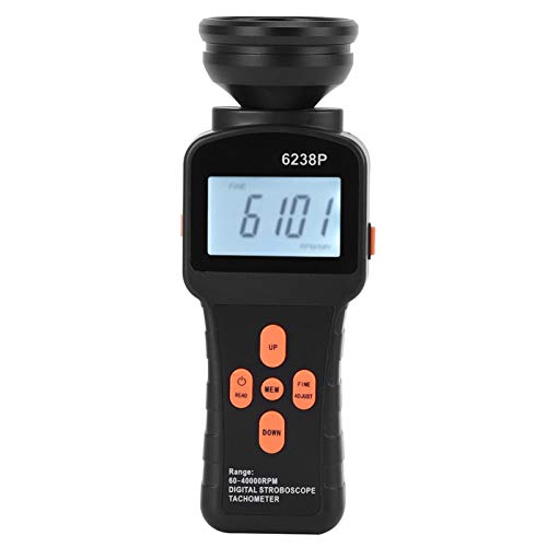 Anti Interference Stroboscope Digital Stroboscope Flash Tachometer Digital Control Non‑Contact Speed Measurement for Industry