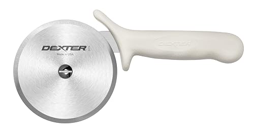 Dexter-Russell 4" Pizza Cutter, P177A-4PCP, SANI-SAFE series, White (18023-1)