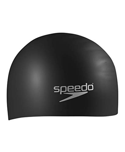 Speedo Unisex-Adult Swim Cap Silicone Long Hair