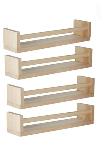 IKEA 400.701.85 Bekvam Spice Rack, Birch, Set of 4