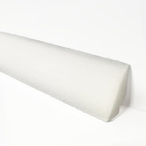 Poolzilla 48’’ Inch Pool Cove for 24' FT Round Above-Ground Pools (19 Pack) - Durable Peel and Stick Foam for Pool Liner Protection