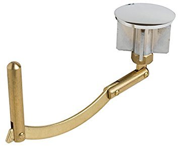 Bathtub Drain Linkage And Stopper Brass 1-3/4" Diameter