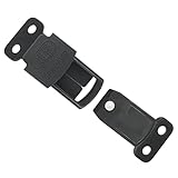 Herm Sprenger Black Stainless Steel ClicLock Buckle Quick Release Fastener for Dog Training Prong Collar for Small Medium Large Dogs Made in Germany (3.2mm)