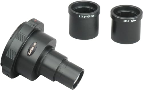 AmScope CA-CAN-SLR-III NEW Canon Camera Adapter for Microscopes - Microscope Accessory