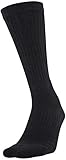 Under Armour Adult Training Cotton Crew Socks, Multipairs , Black (6-Pairs) , Large