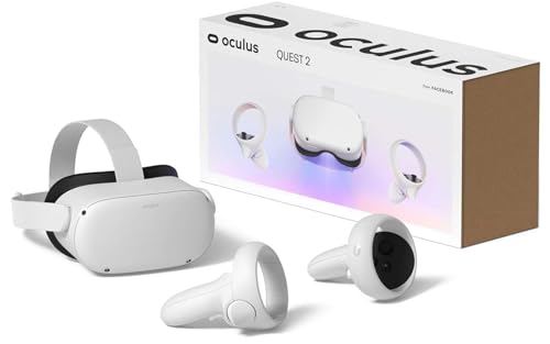 Oculus Quest 2 VR Headset 128GB Set, White - Advanced All-in-One Virtual Reality Headset Cover Set