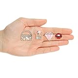 Lot of Bling Designer Decoration Charms, Luxury Fashion Trendy Rhinestone Jewelry Accessories for Women Girls