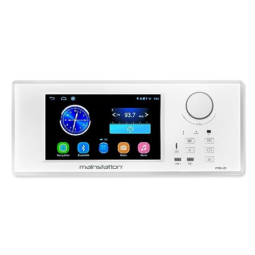 OEM Systems MS-21 Mainstation in-Wall Entertainment System, White (MS-21-W-AC)